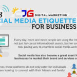 Top 8 Social Media Etiquette for Business (Infographic)